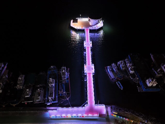 통영시는 북신만 해상산책로가 정비를 마치고 시민에게 다시 개방됐다. 통영시 제공