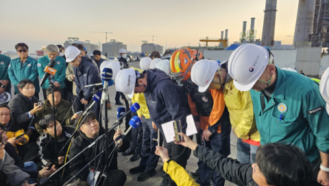 김영훈 장관 “울산화력 추가 생존자 75시간째 구조 못해 송구”