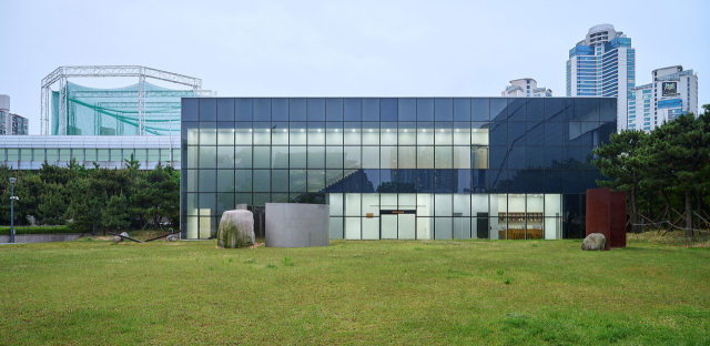 이우환 공간 전경. 부산시립미술관 제공