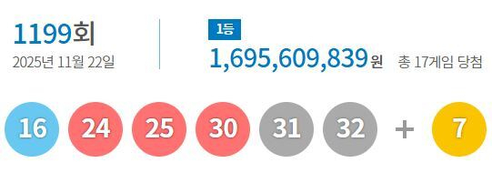 동행복권 홈페이지 캡처