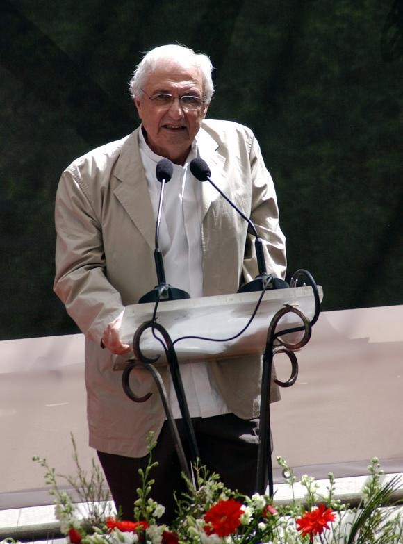 미국의 세계적인 건축가 프랭크 게리. 부산일보DB