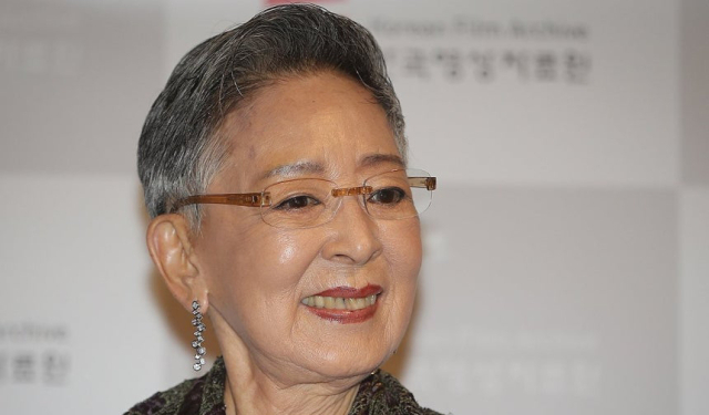 원로 영화배우 김지미. 연합뉴스