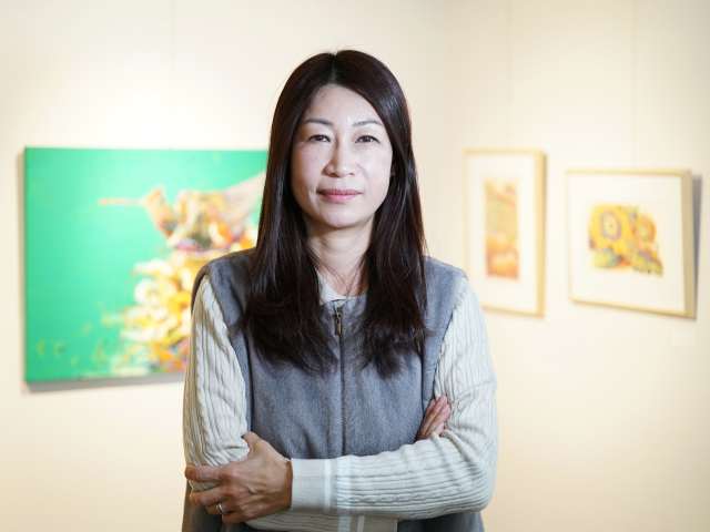 제25회 ‘오늘의 작가상’ 청년작가상을 수상한 이원숙 작가. 부산미술협회 제공