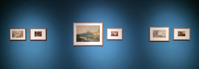 경북 경주에 있는 우양미술관은 12월 17일부터 2026년 5월 25일까지 ‘터너: 인 라이트 앤 셰이드’(Turner: In Light and Shade)를 열고 있다. 사진은 전시 전경. 우양미술관 제공