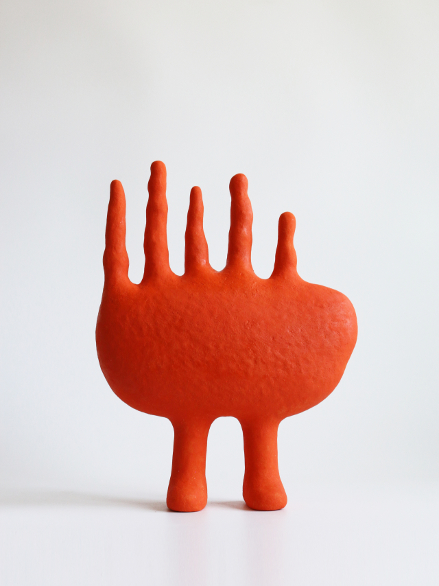 정지숙, 자라나는 에너지, Clay, 2025. 갤러리 플레이리스트 제공