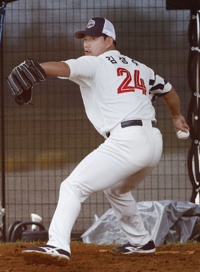 김상수 투수. 부산일보DB