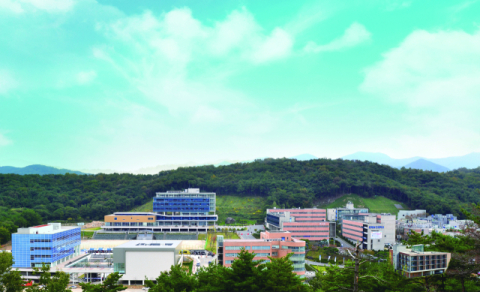 춘해보건대학교 전경.