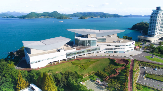 통영국제음악당. 통영국제음악재단 제공