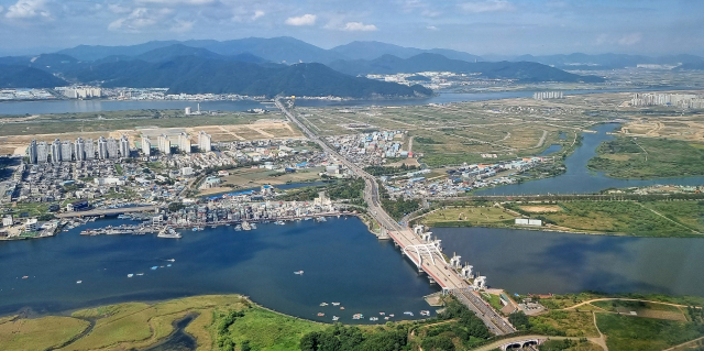 부산 강서구 에코델타시티와 그린데이터센터 집적단지 일대. 부산일보DB