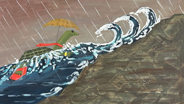 3월 21일 개막하는 '코뿔소와 유니콘'에서 선보일 창작공동체A의 '토끼의 간을 구하라'(2026) 작품. 부산현대미술관 제공