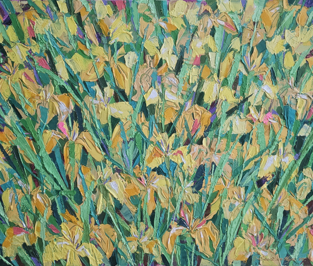 서은혜, Flower trip, oil on canvas. 2025. 작가 제공 작가 제공