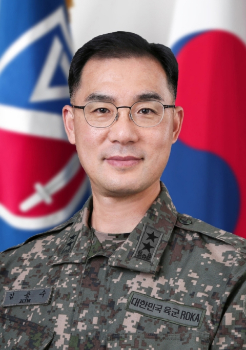 소장으로 진급한 김용수 장군.