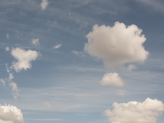 김강, 구름과 하늘-10 서울 퇴계로. 부산 프랑스문화원 ART SPACE 제공