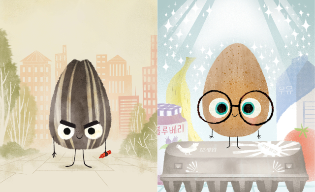 조리 존과 피트 오즈월드 작가의 그림책 <나쁜 씨앗>(왼쪽)과 <착한 달걀>은 착하게 산다는 것에 대해 생각한다. 길벗어린이 제공