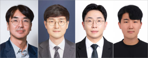 (왼쪽부터) 부산대 연구진 김태진 윤화영 서정수 고정민.