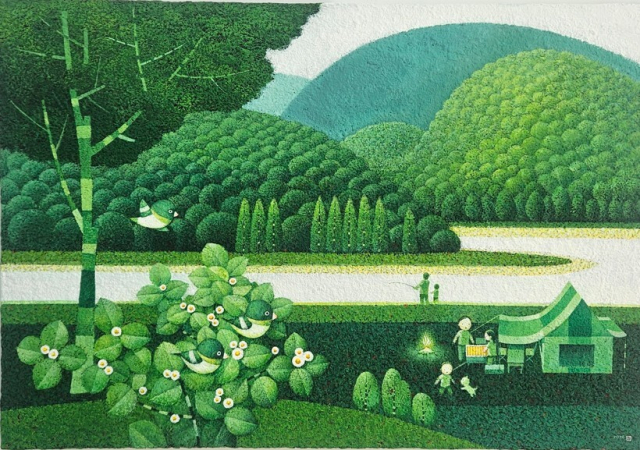 류동필 작품. 이웰갤러리 제공