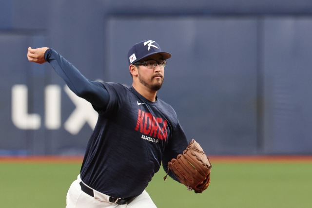 대표팀 2선발 중책을 맡은 데인 더닝. 연합뉴스