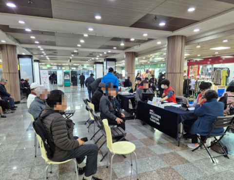 한국건강관리협회 부산동부(동래), 부전몰서 건강캠페인 실시