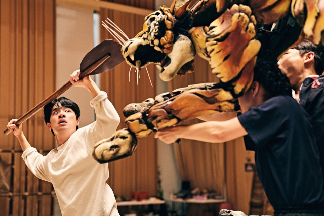 '라이프 오브 파이' 연습 장면. 에스앤코 제공