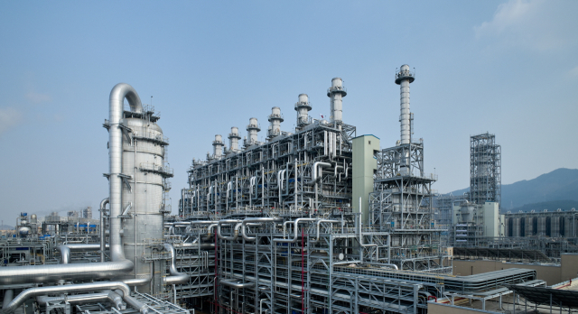 23일 가동 중단이 결정된 LG화학 여수 NCC 2공장 전경. LG화학 제공