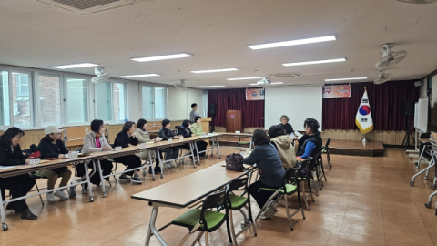 북구 만덕3동, 통장 대상 ‘공직선거법’ 교육 실시