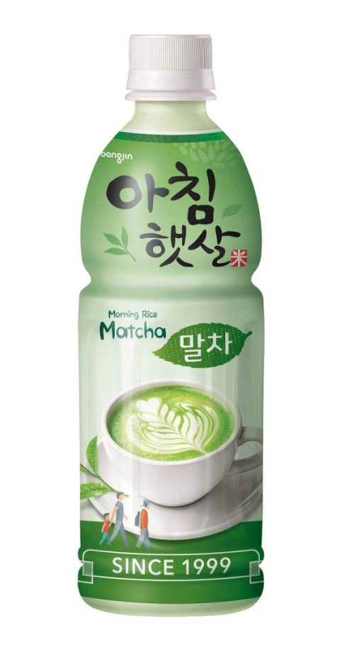 웅진식품, 쌀 음료 신제품 ‘아침햇살 말차’ 출시