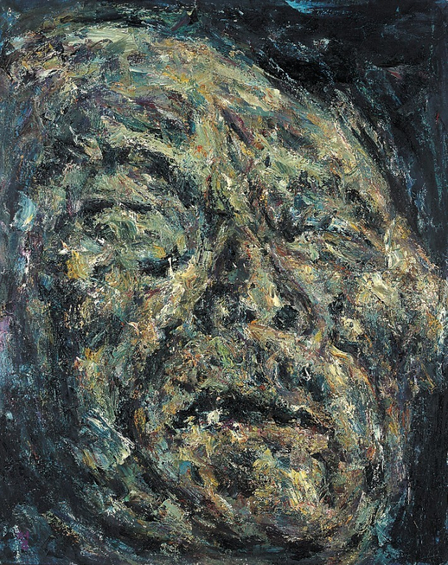 권순철, 얼굴, 1990. 경남도립미술관 소장