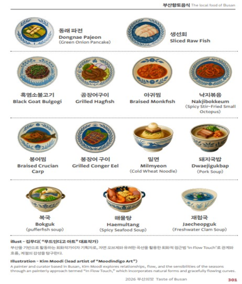 향토음식 소개.