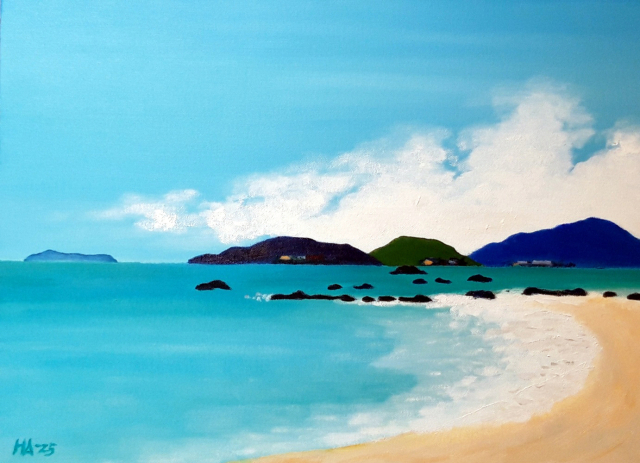 하계열 개인전에 전시되는 작품들. 하계열 제공