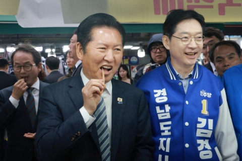[영상] 격차 좁혀지는데…與 중앙-PK 후보 미묘한 ‘엇박자’