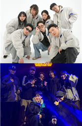 2026 부산스텝업댄스페스티벌 개막식 공연을 장식할 부산을 기반으로 활동하는 31인 구성의 스트리트 댄스팀 '메가 크루'(AOP X 그루비 댄스). 청년문화진흥협회 제공