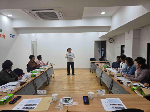 영도구 봉래2동, 명예사회복지공무원 역량강화교육 실시