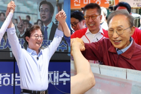 전재수 ‘굳히기' 박형준 '역전'…  지지층 결집·부동층 흡수 박차