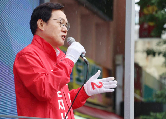 국민의힘 박완수 경남지사 후보. 연합뉴스