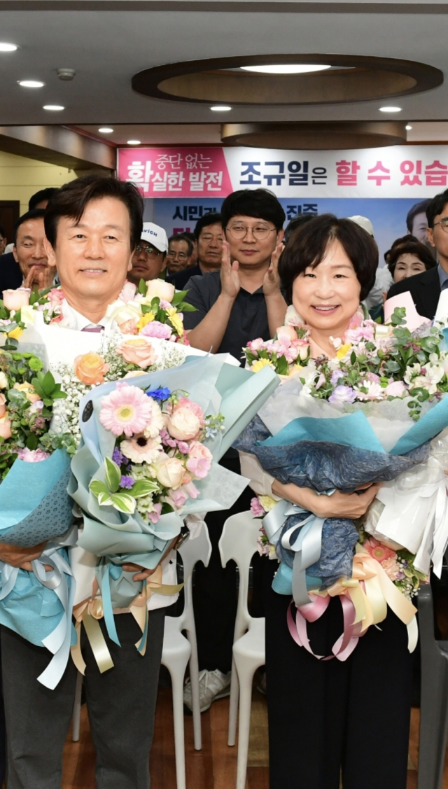 3일 실시된 제9회 전국동시지방선거에서 경남 진주시장에 무소속 조규일 후보가 당선됐다. 조규일 당선인 캠프 제공