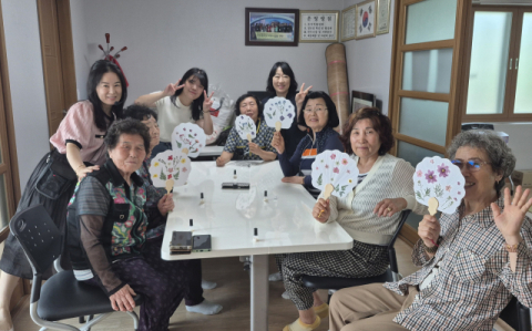 김해대 유아교육과, 어르신과 함께하는 단오 맞이 ‘건강365’ 성료