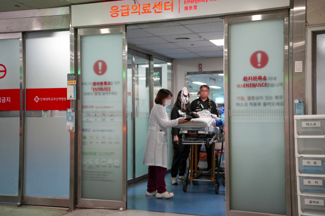 인제대부산백병원 응급의료센터 모습. 부산백병원 제공