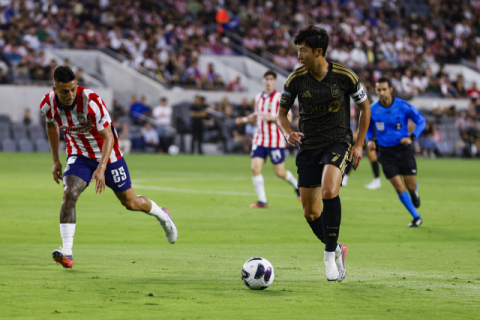 손흥민 6경기 연속골 무산…LAFC는 승리