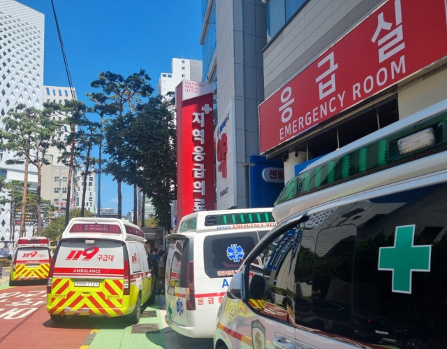 센텀종합병원 응급실 입구 모습. 센텀종합병원 제공