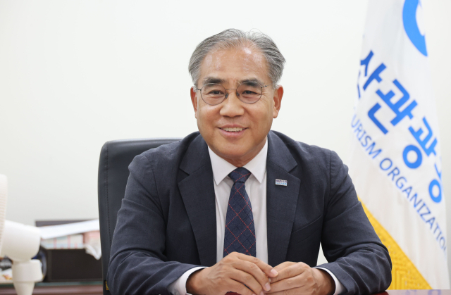 부산관광공사 이정실 사장. 이재찬 기자 chan@