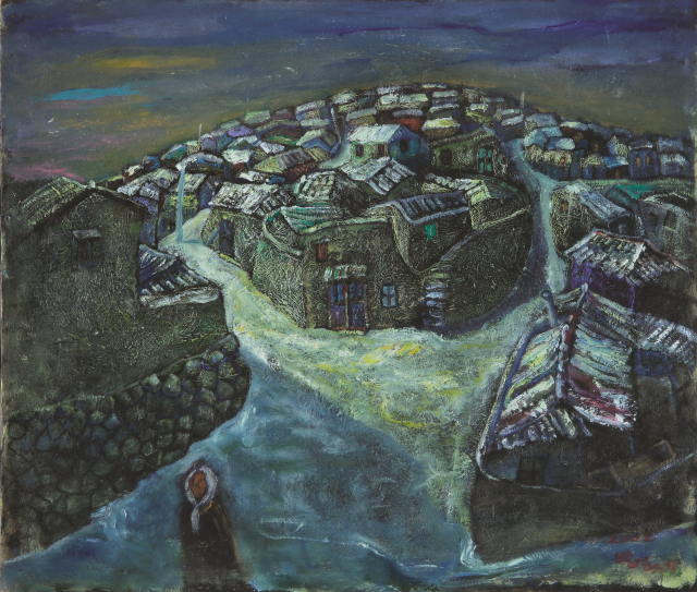 박병제의 '설야'(2002). 이성희 제공