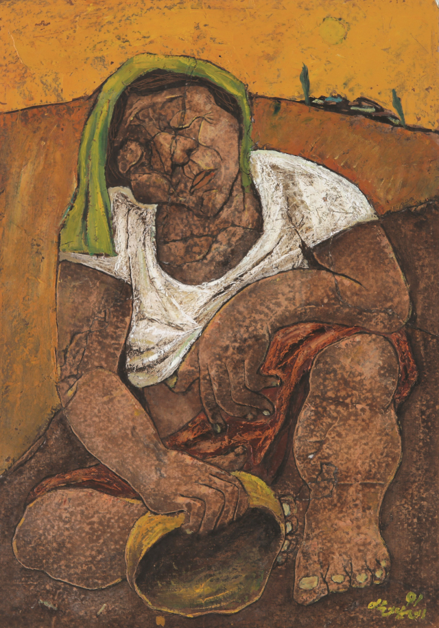 박병제의 '여인'(1991). 이광호 제공