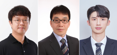 부산대 연구진. 사진 왼쪽부터 심현석, 박성윤, 김태권. 부산대 제공