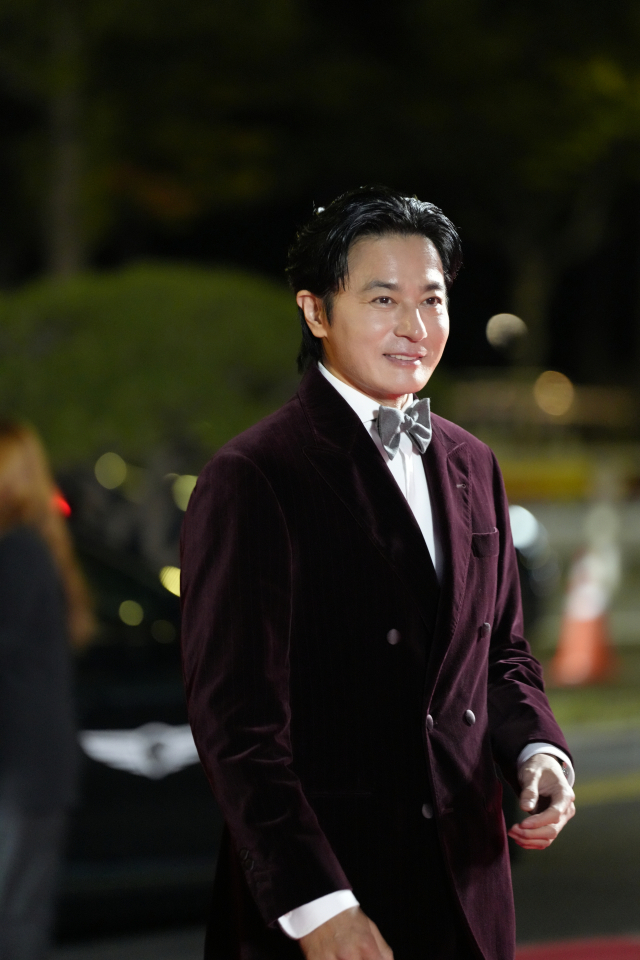 제31회 BIFF 폐막식을 위해 영화의전당을 찾은 장동건 배우. 최범준 인턴기자