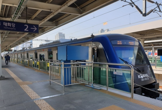 동해선 열차. 부산일보DB